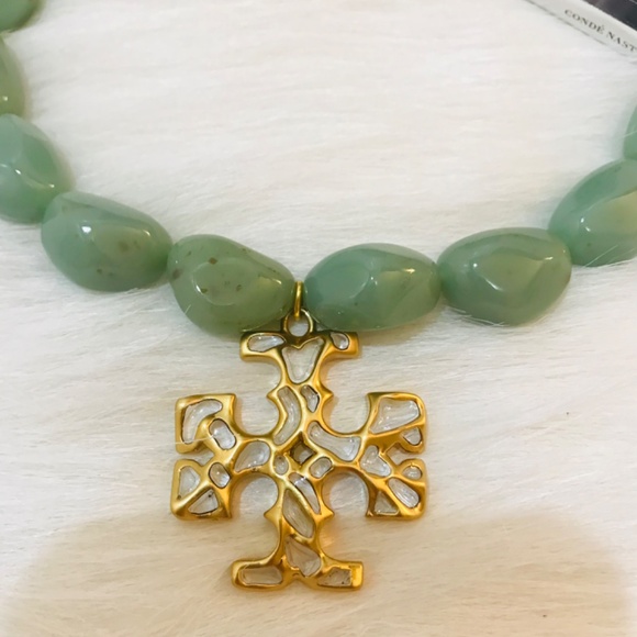 Tory Burch Necklace- Roxanne Jade - Picture 3 of 4